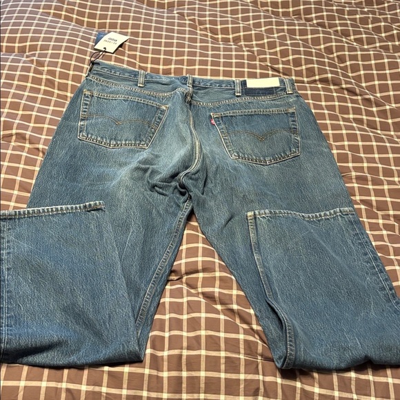 BNWT men’s Levi & RE/DONE straight upcycled vintage jeans - Picture 7 of 12